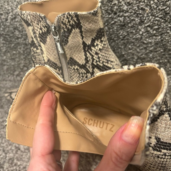 SCHUTZ Animal Print Booties - Picture 8 of 11